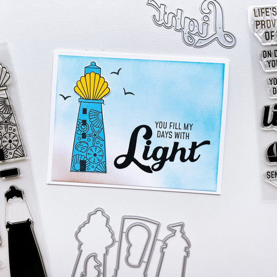 Guiding Light Sentiments Stamp Set