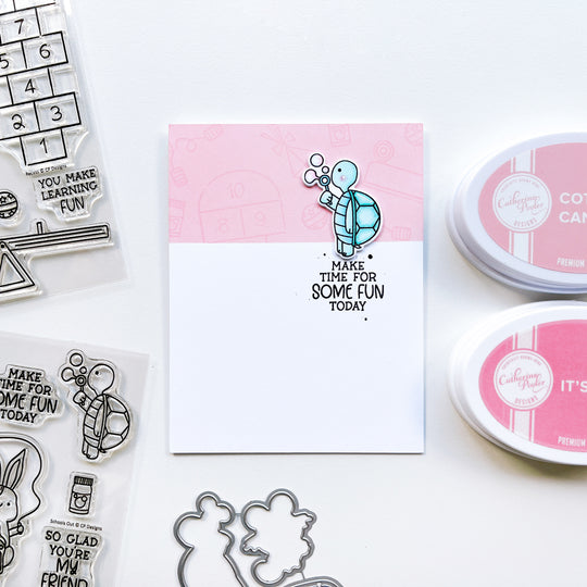 Recess Stamp Set