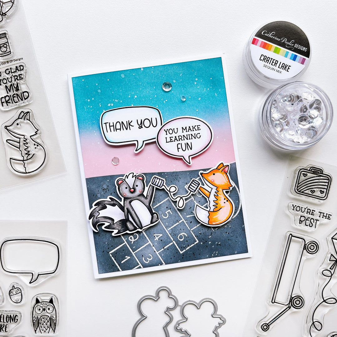 Recess Stamp Set