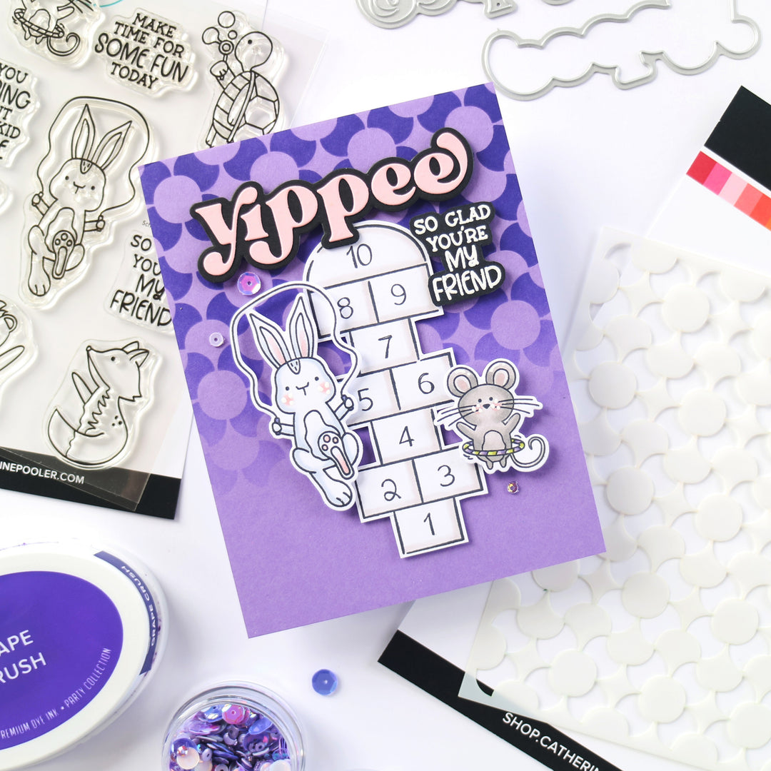 Recess Stamp Set
