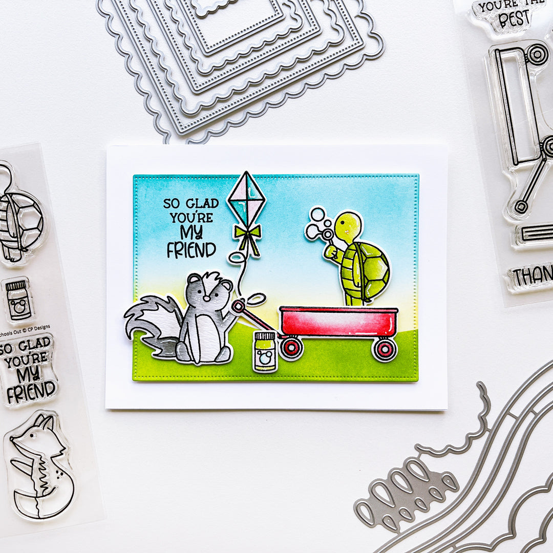 Recess Stamp Set