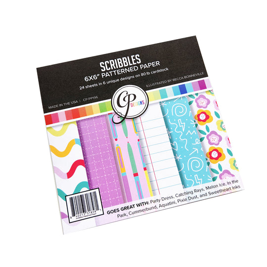 Scribbles Patterned Paper