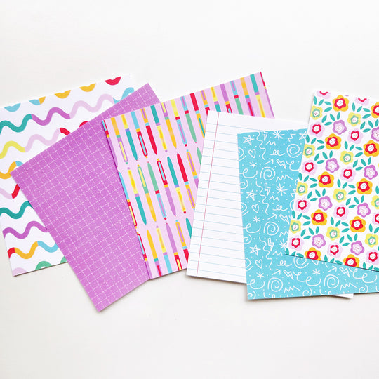 Scribbles Patterned Paper
