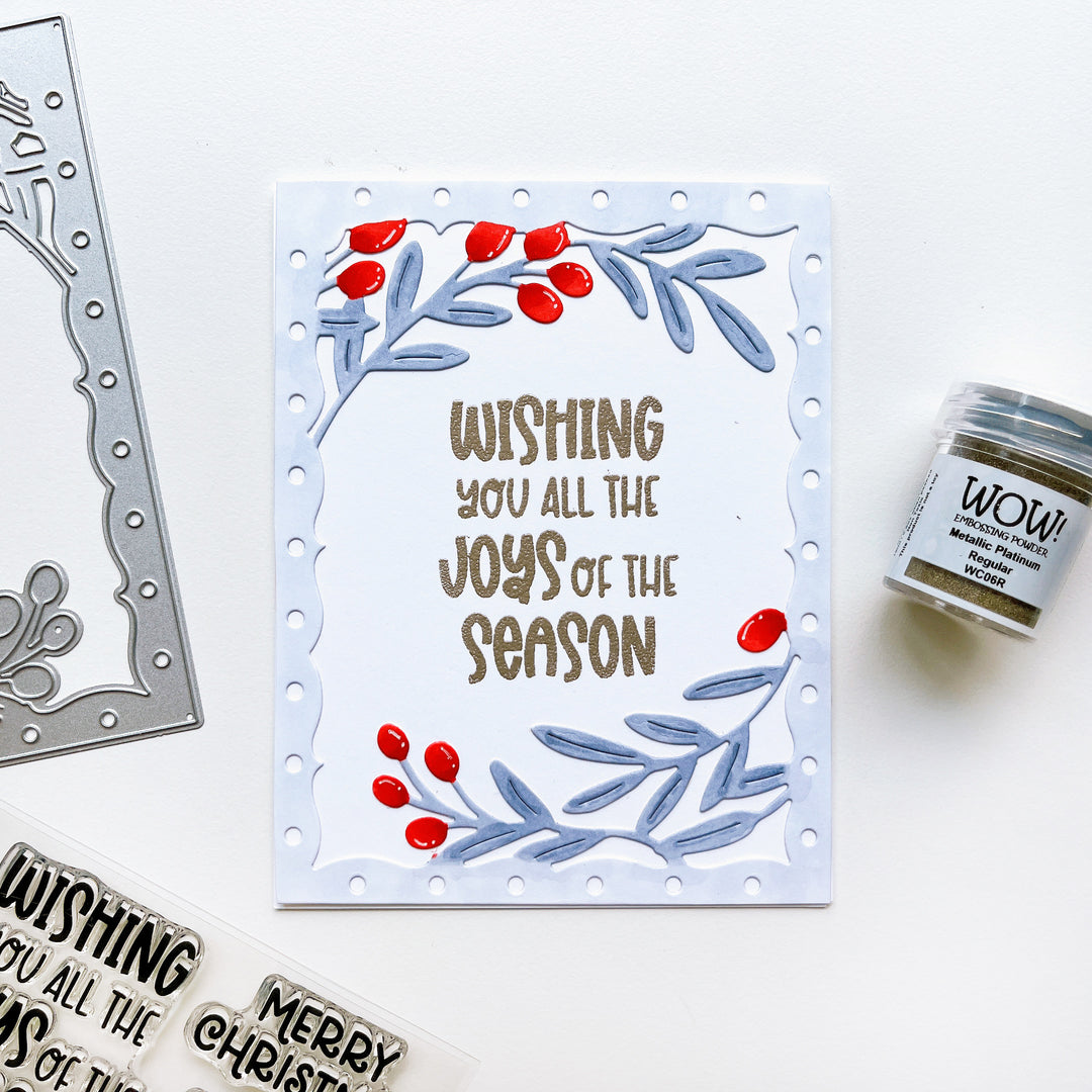 Seasonal Mix Sentiments Stamp Set