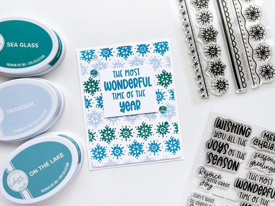 Seasonal Mix Sentiments Stamp Set