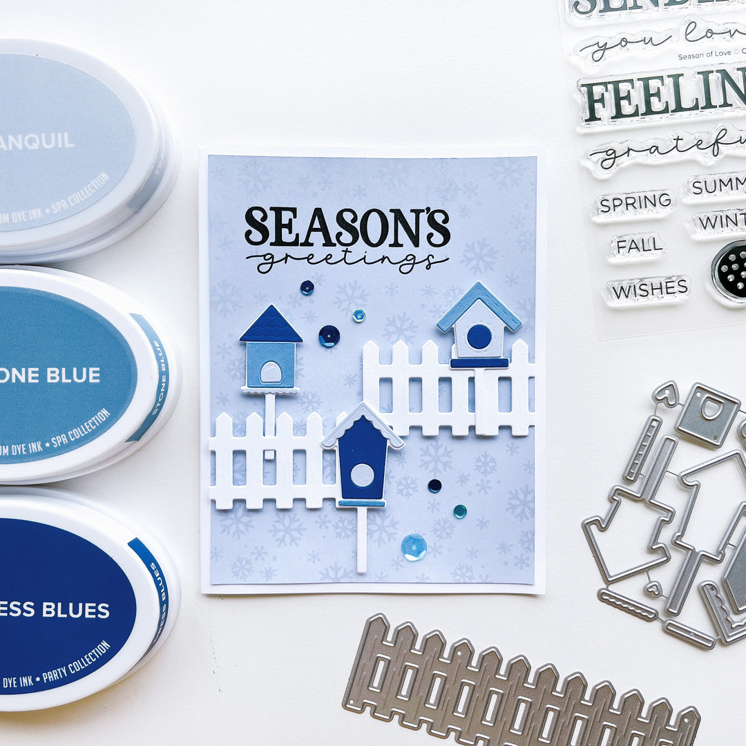 Seasons of Love Sentiments Stamp Set