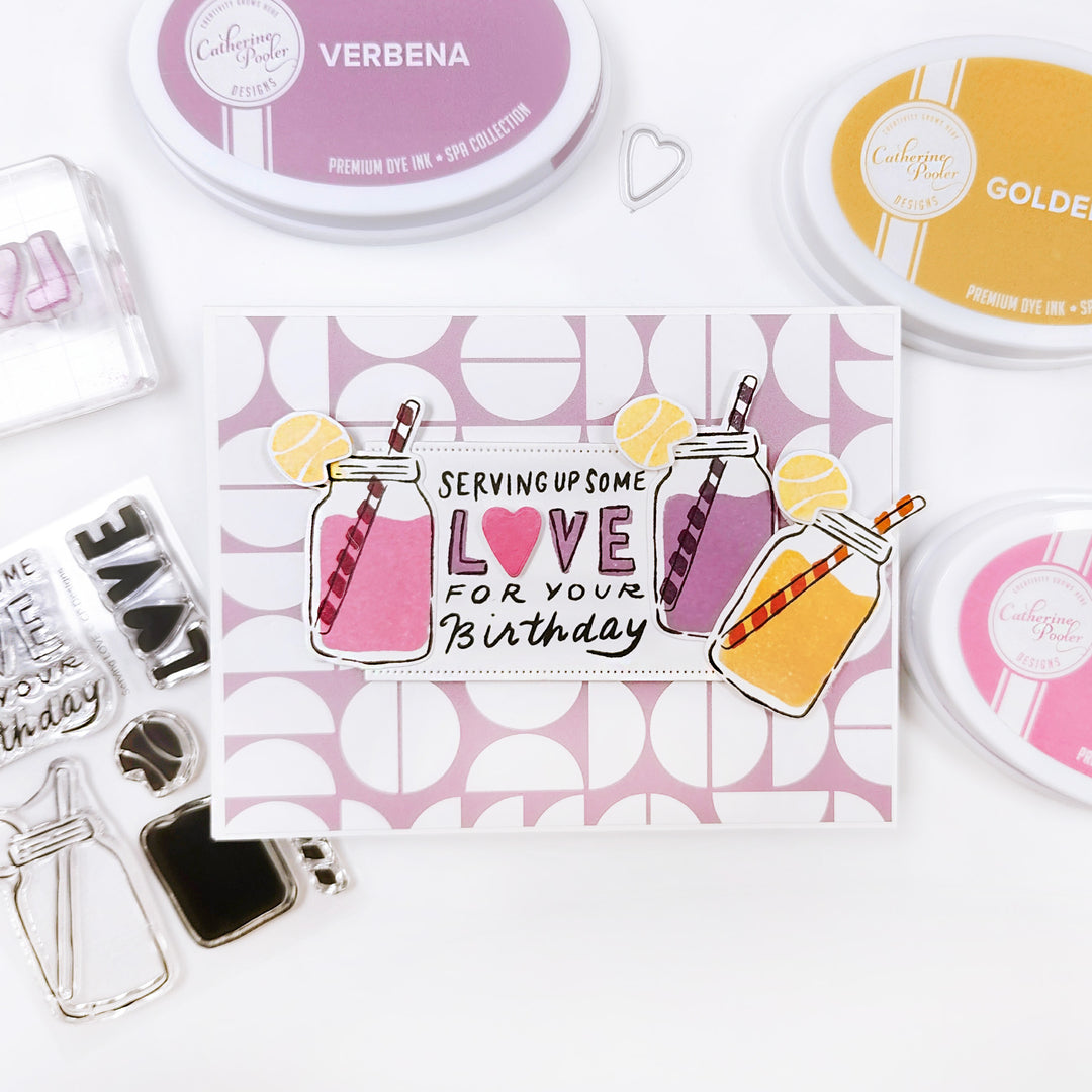 Serving LOVE Stamp Set