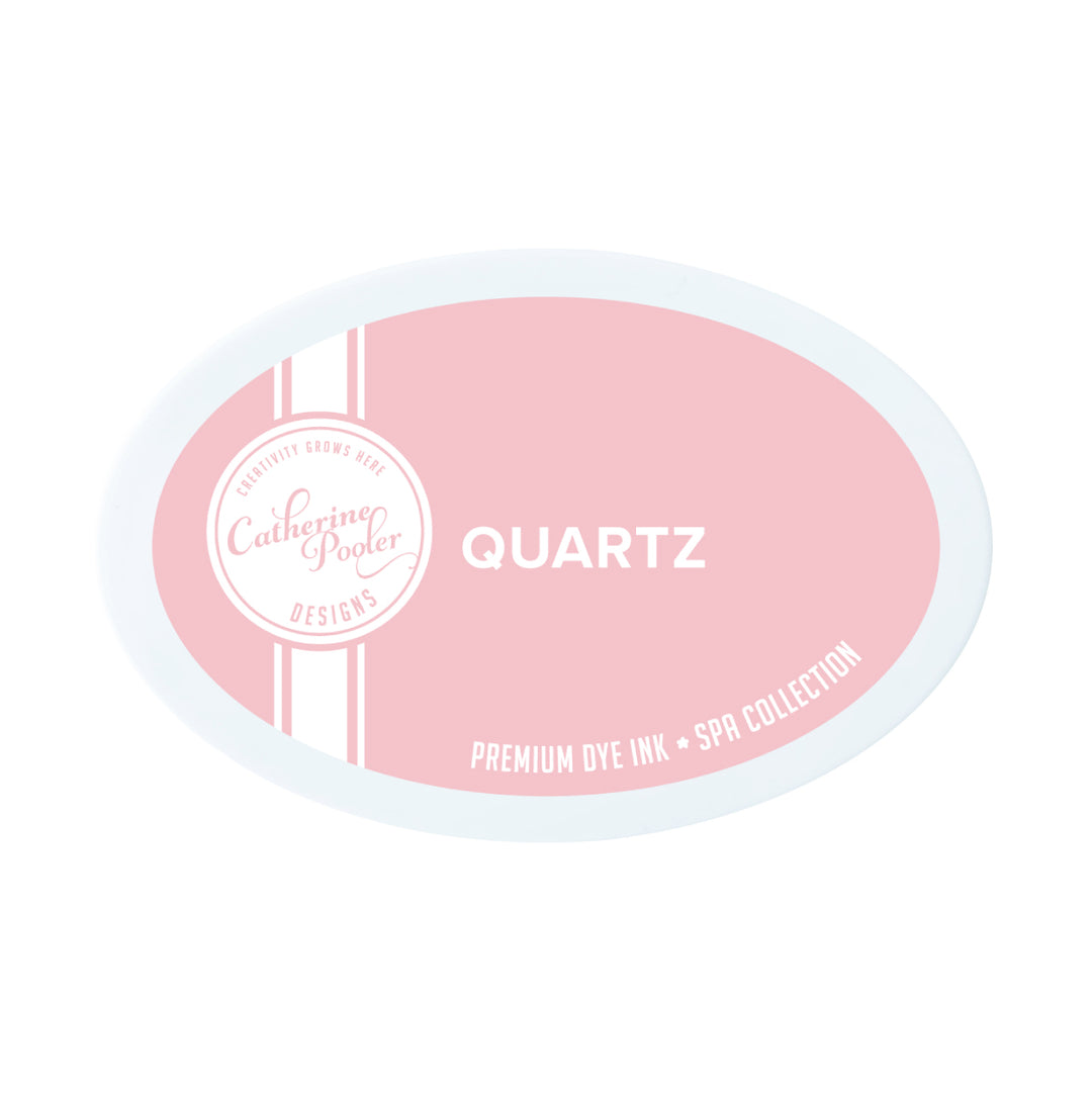 Quartz ink pad label.