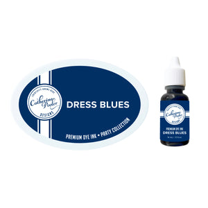 Dress Blues Ink Pad & Refill