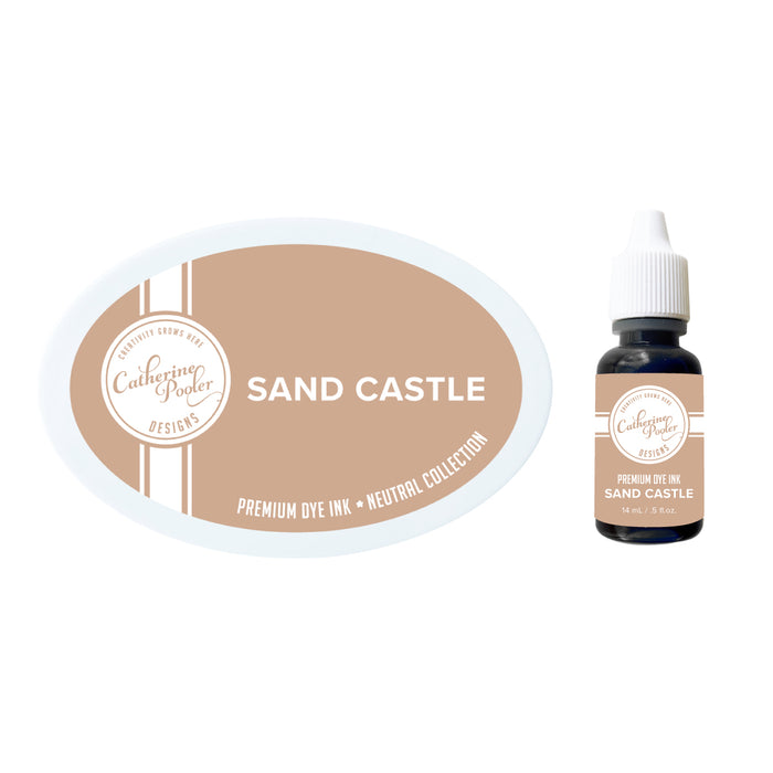 Sand Castle Ink Pad & Refill