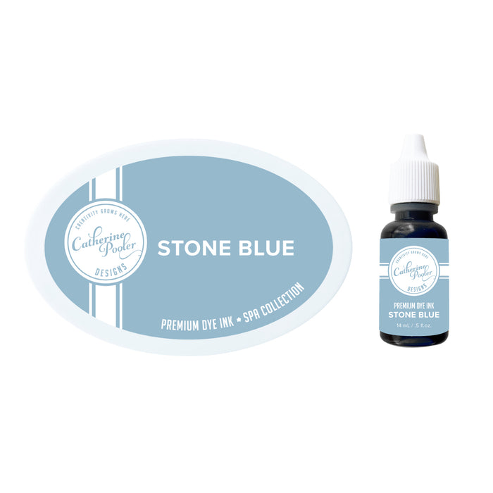 Stone Blue Ink Pad & Refill