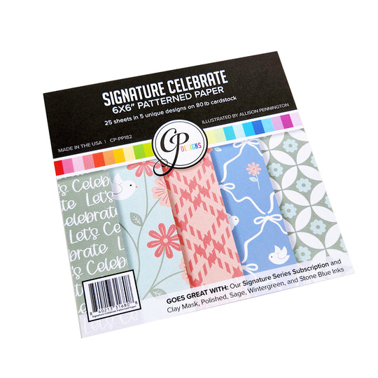 Signature Celebrate Patterned Paper