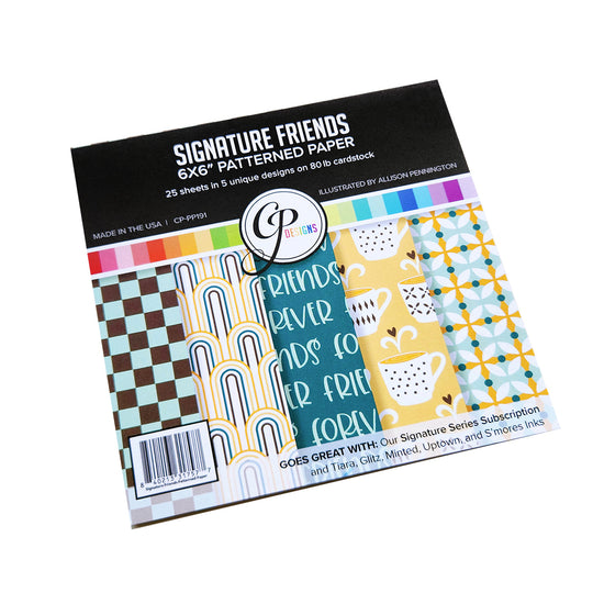 Signature Friends Patterned Paper