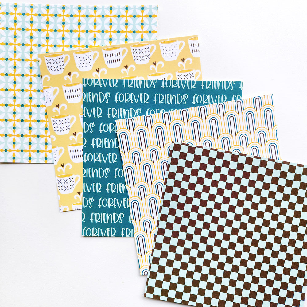 Signature Friends Patterned Paper
