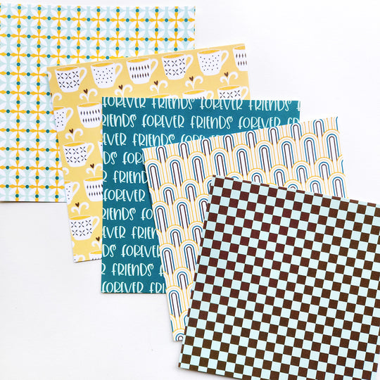 Signature Friends Patterned Paper