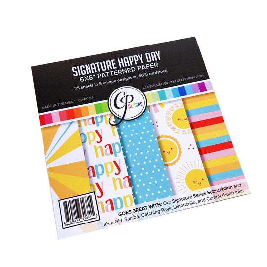 Signature Happy Day Patterned Paper