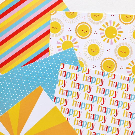 Signature Happy Day Patterned Paper