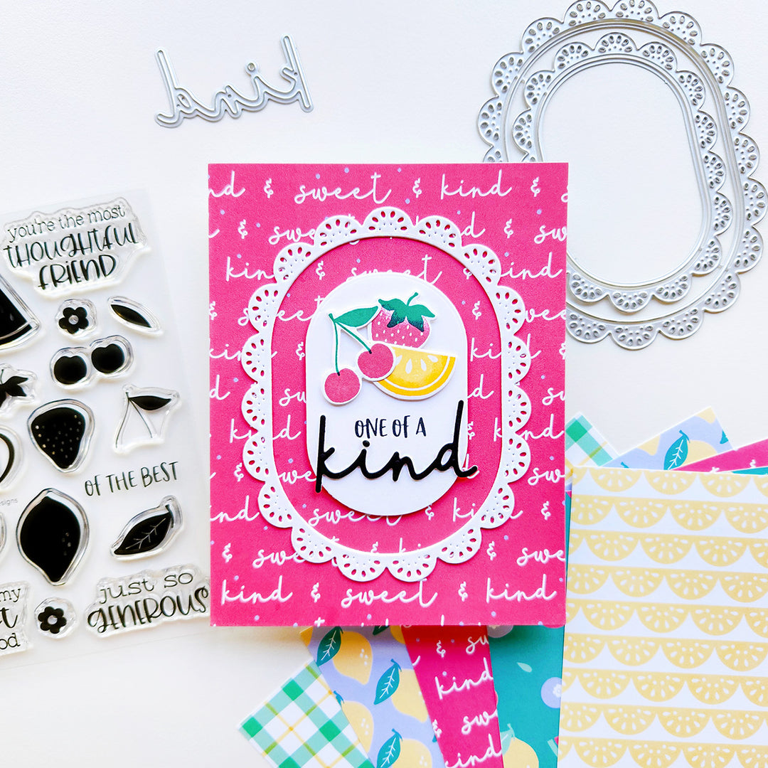 Signature Kind & Sweet Patterned Paper