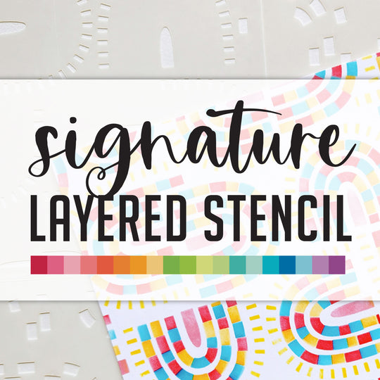 Signature Layering Stencils Subscription
