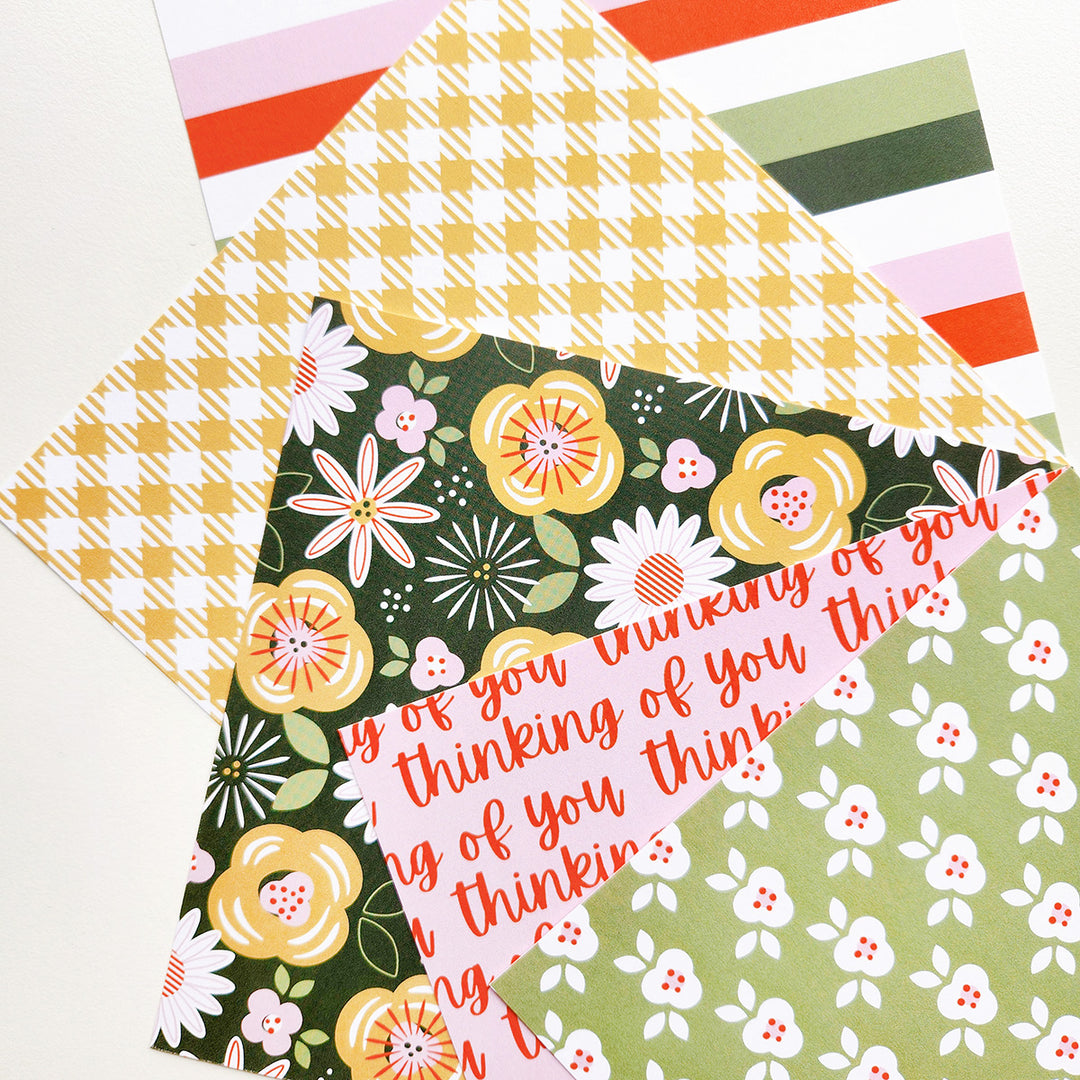 Signature Thinking of You Patterned Paper