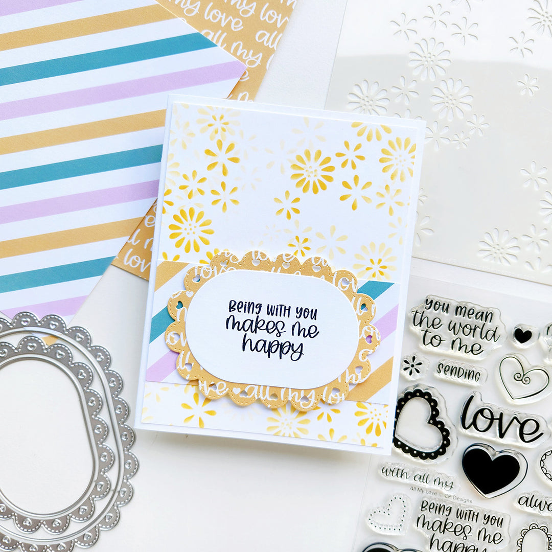Signature Love Patterned Paper