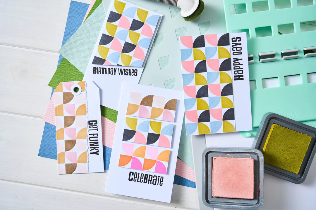 Candy Kitsch Rotating Stencil by Sizzix