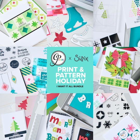 Sizzix Print & Pattern Holiday Bundle