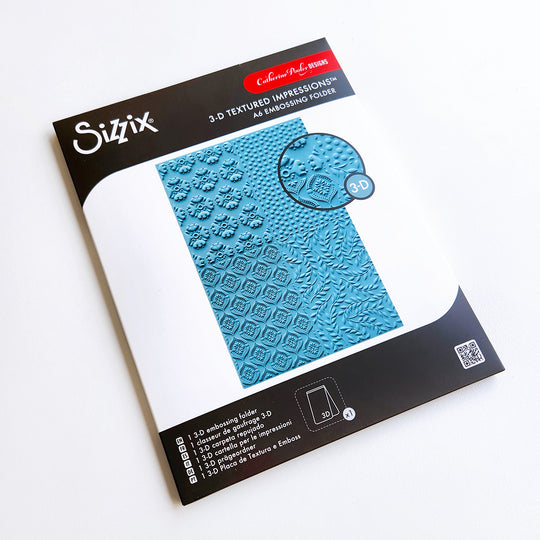 Posh Patterns 3-D Textured Impressions Embossing Folder