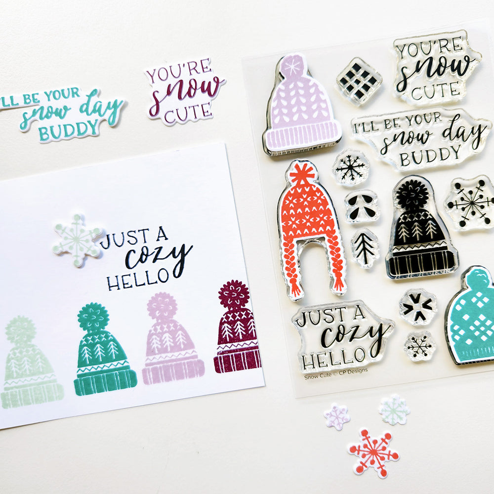 Snow Cute Stamp Set