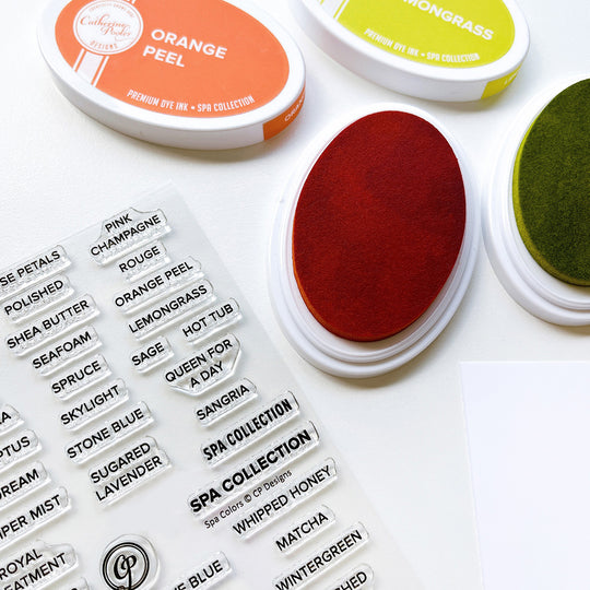Spa Colors Stamp Set