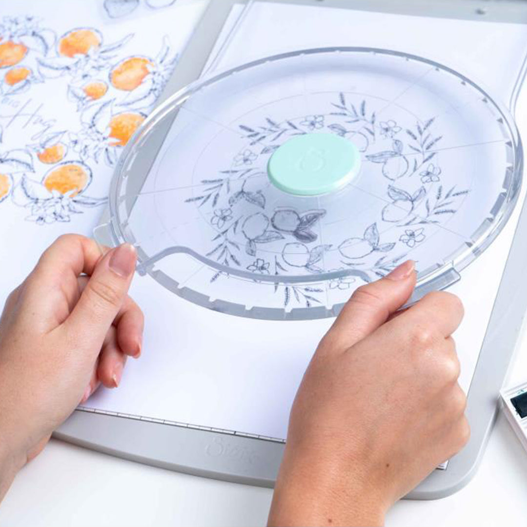 Sizzix accessory template and stamping tool | 664896 Sizzix accessory template and stamping tool | 664896