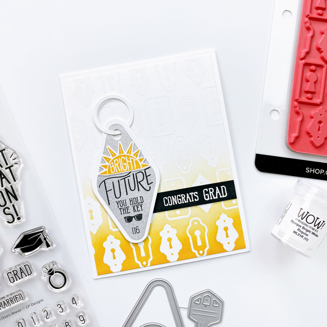 Lots of Locks Background Stamp