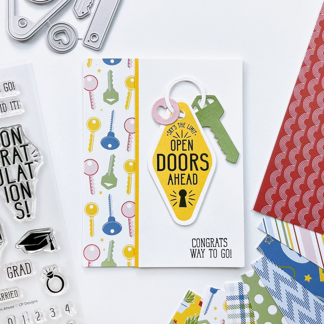 You Hold the Key Patterned Paper