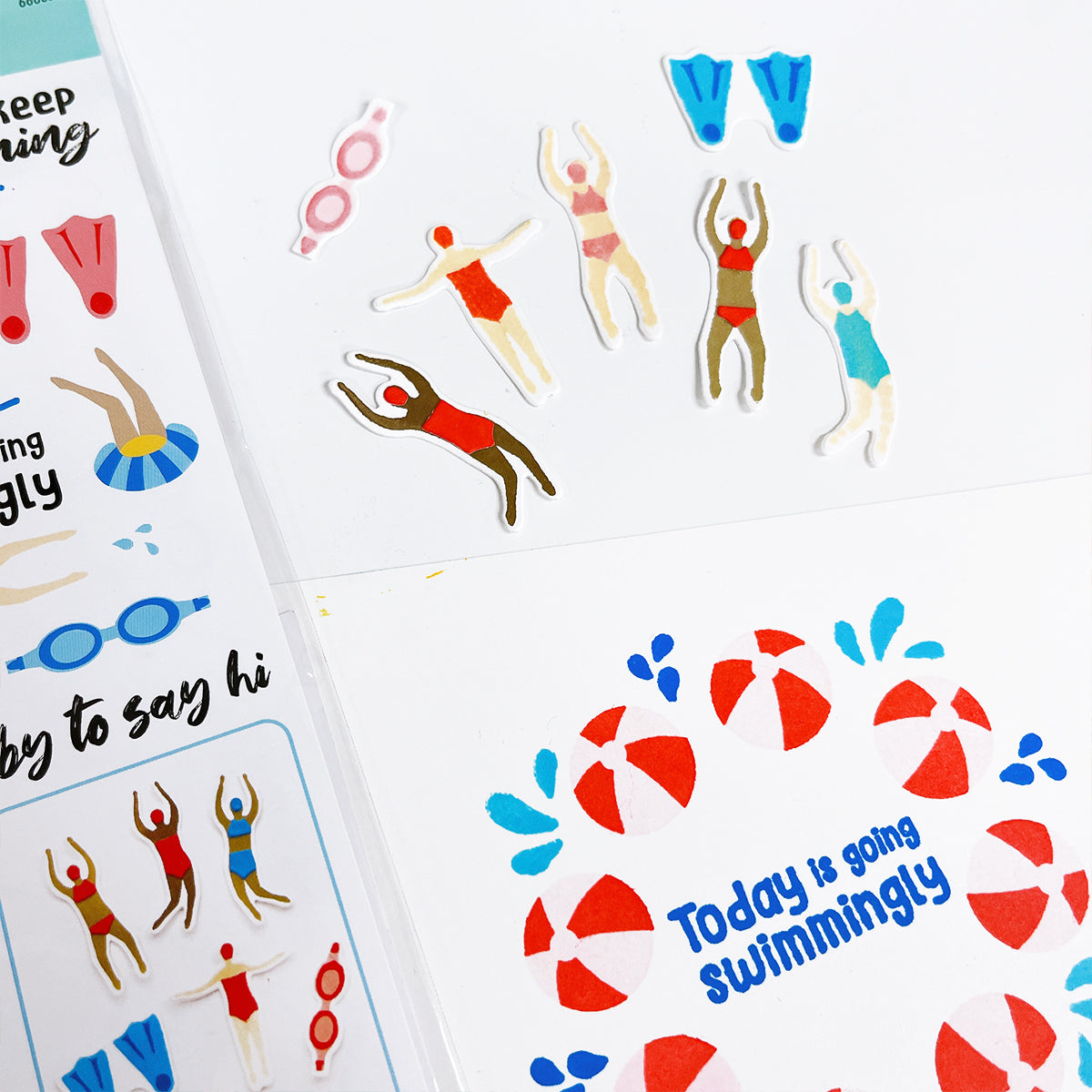 Synchronized Swimmers Dies – Catherine Pooler Designs