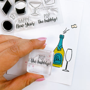 This Calls for Champagne Stamp Set