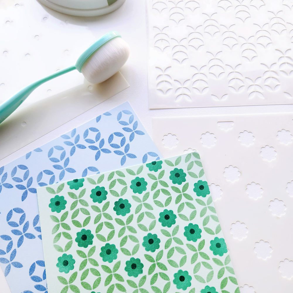 Time to Bloom Layered Stencils