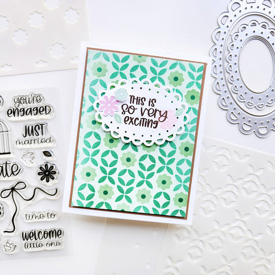 Time to Bloom Layered Stencils