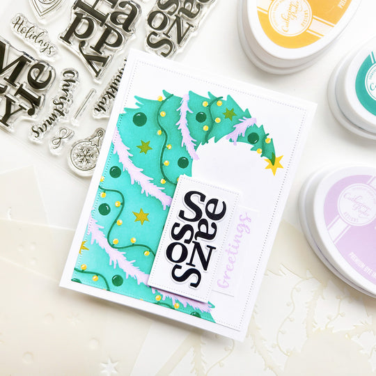 Tipsy Tree Layered Stencils