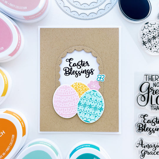 Ukrainian Eggs Stamp Set