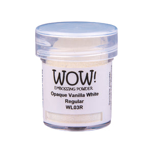 Opaque Vanilla Embossing Powder by WOW