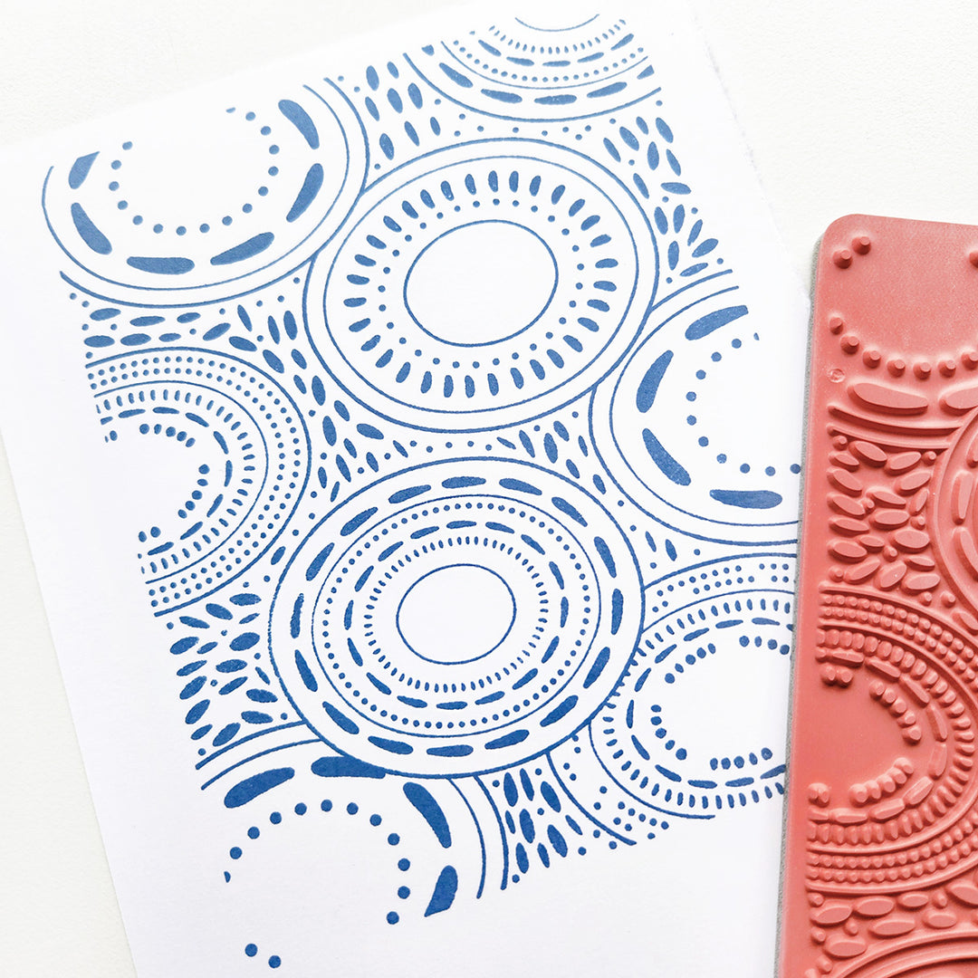 Water Ripples Background Stamp