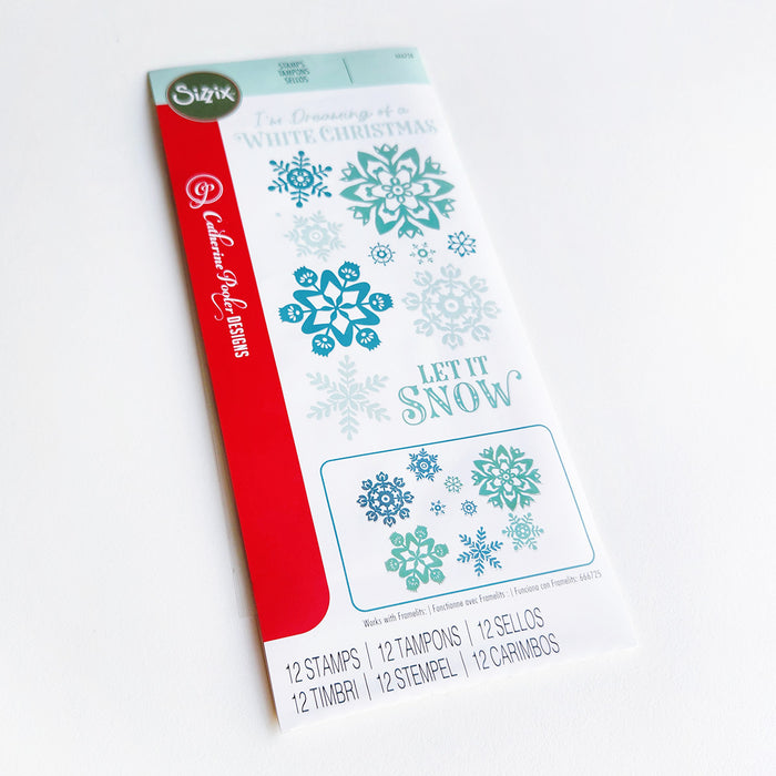 White Christmas Stamp Set