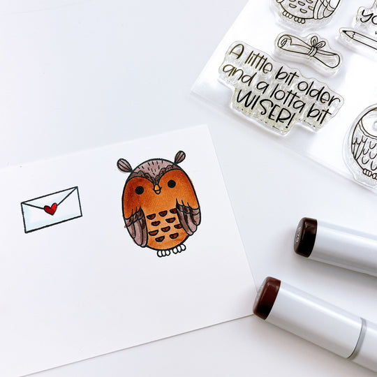 Who's Hoo Stamp Set