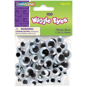 Wiggle Eyes 100 piece