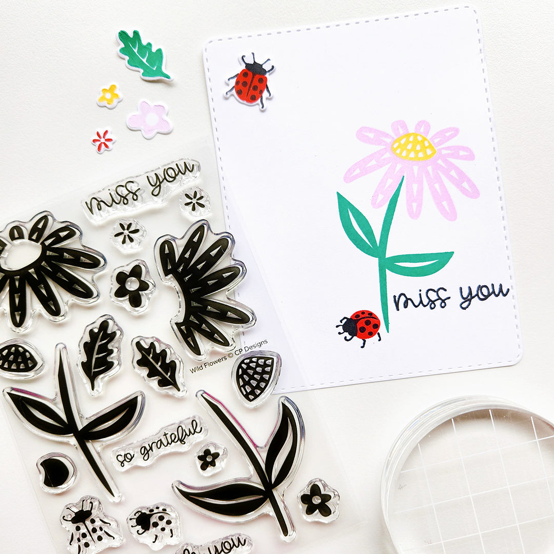 Wild Flowers Stamp Set