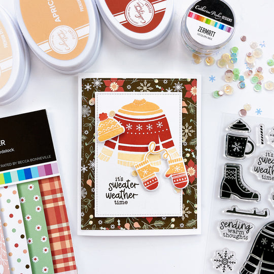 Winter Vibes Stamp Set