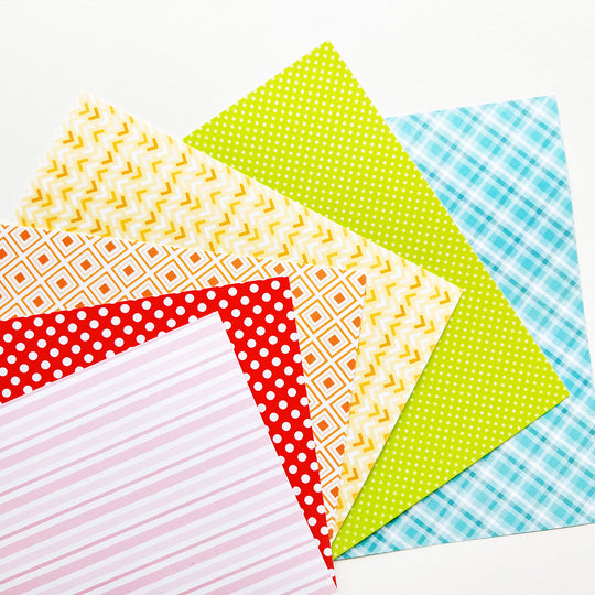 YAY! Rainbows Patterned Paper