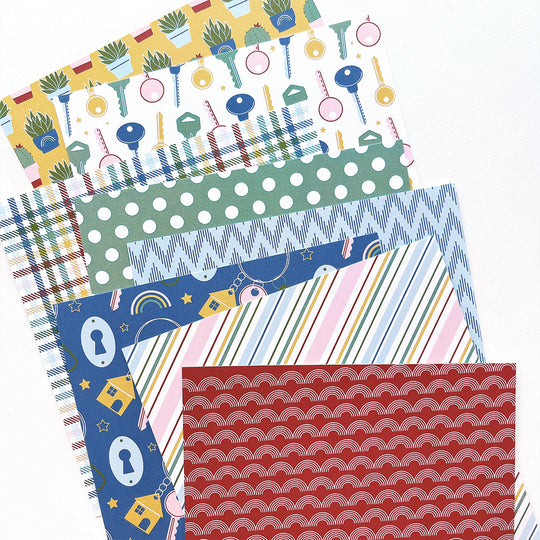 You Hold the Key Patterned Paper