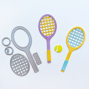 Tennis rackets made with the Your Serve dies