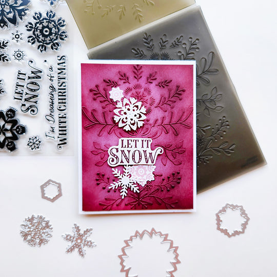 White Christmas Stamp Set